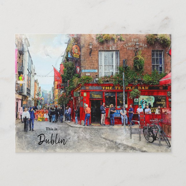 Cartão Postal Isto é Dublin-Irlanda (Frente)
