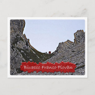 Cartão Postal It - alpine Bivacco Franco Piova - Dolomés -