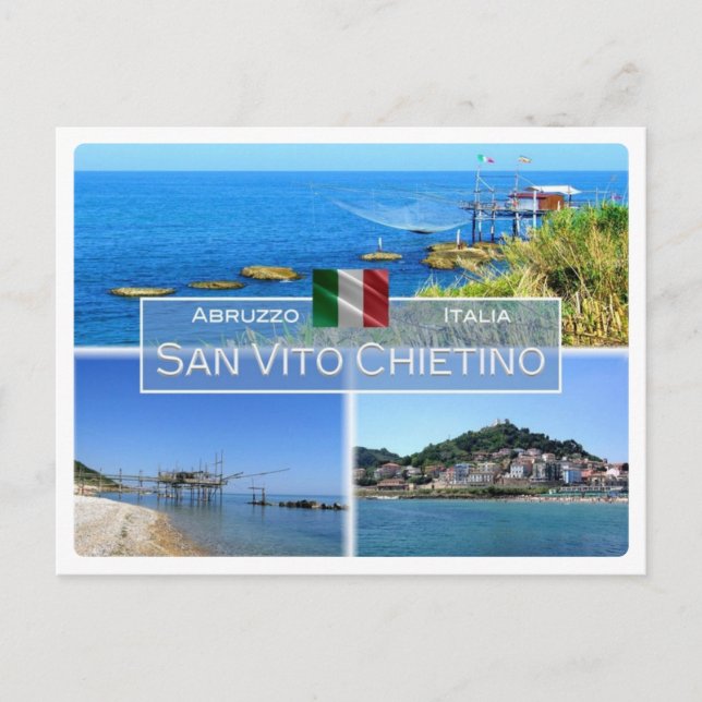Cartão Postal IT Itália - Abruzzo - San Vito Chietino - (Frente)