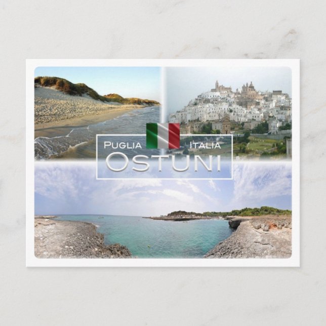 Cartão Postal IT Itália - Apúlia - Apúlia - Ostuni - (Frente)