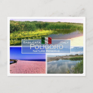Cartão Postal IT Itália - Basilicata - Pantano di Poligoro -