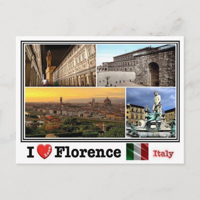Cartão Postal IT Itália - Florence Firenze - (Frente)