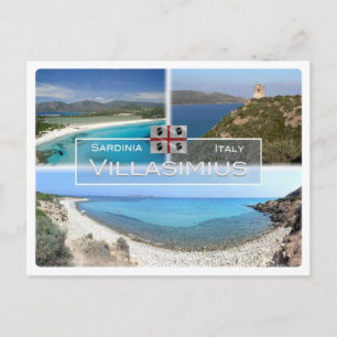 Cartão Postal IT Itália - Sardenha - Villasimius -