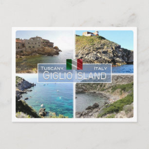 Cartão Postal IT Itália - Toscana - Ilha Giglio -