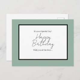 Cartão Postal It’s Your Special Day – Happy Birthday Postcard