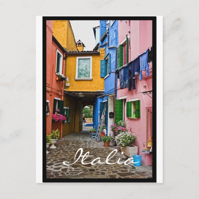 Cartão Postal Itália (Frente)