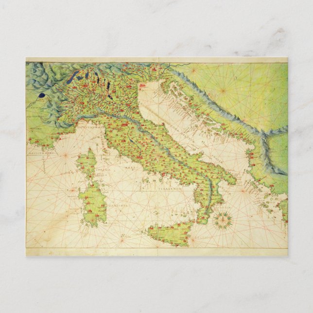 Cartão Postal Itália (Frente)