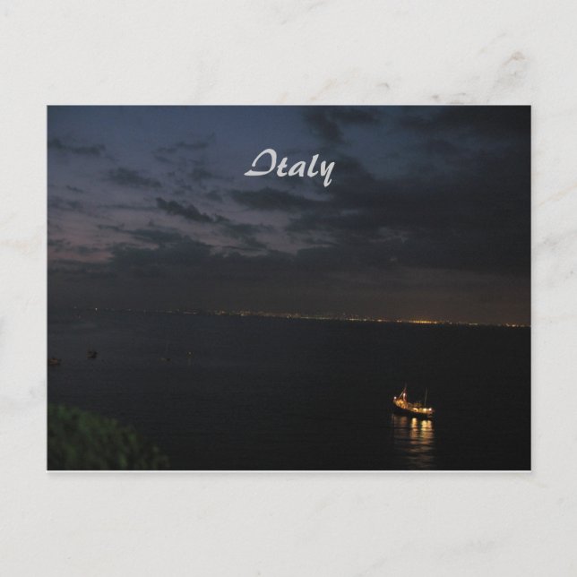 Cartão Postal Itália (Frente)