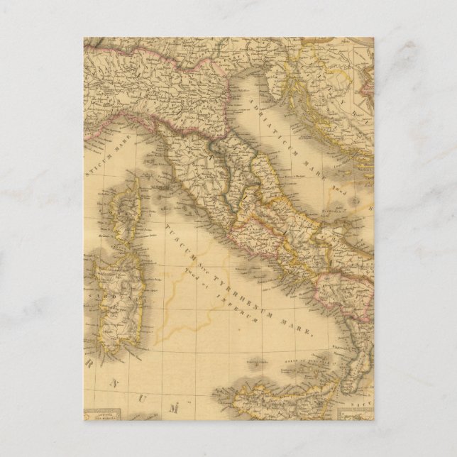 Cartão Postal Itália Antiga 2 (Frente)