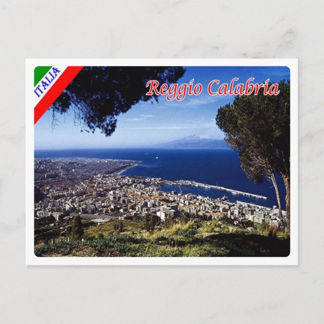 Cartão Postal Itália - Calábria - Reggio Calabria - (Frente)