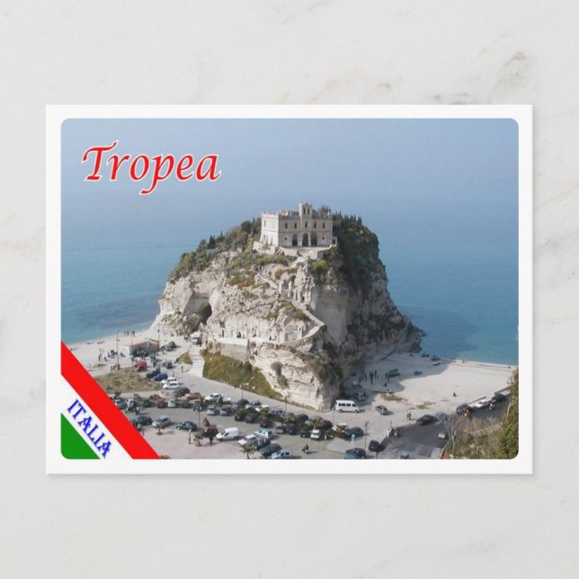 Cartão Postal Itália - Calábria - Tropea - (Frente)