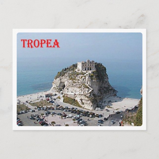 Cartão Postal Itália - Calábria - Tropea - (Frente)