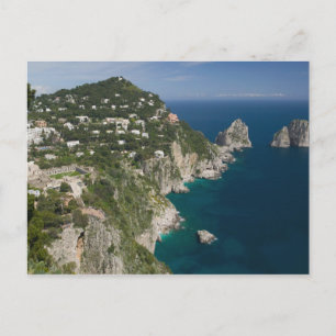 Cartão Postal ITÁLIA, Campânia, (Baía de Nápoles), CAPRI: