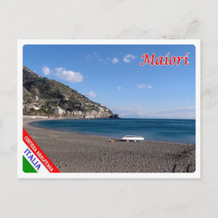 Cartão Postal Itália - Campânia - Costa Amalfi - Praia Maiori -