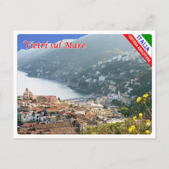 Cartão Postal Itália - Campânia - Costa Amalfi - Vietname - (Frente)