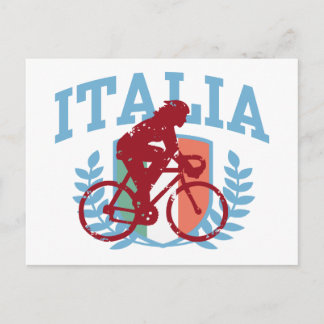 Cartão Postal Italia Cycling (fêmea)