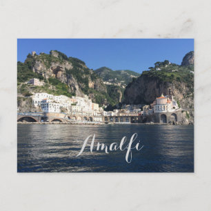Cartão postal Itália da Costa Amalfi