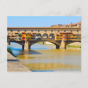 Cartão Postal Itália, Florença, Ponte Vecchio