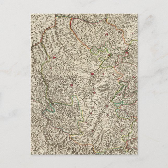 Cartão Postal Itália, França (Frente)