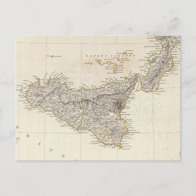 Cartão Postal Italia III (Frente)