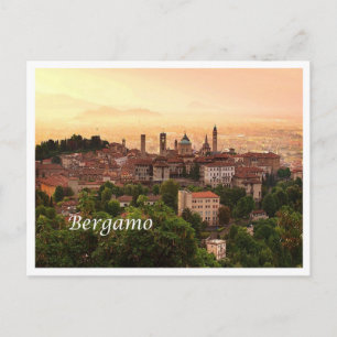Cartão Postal Itália - Lombardia - Bérgamo - Sunrise