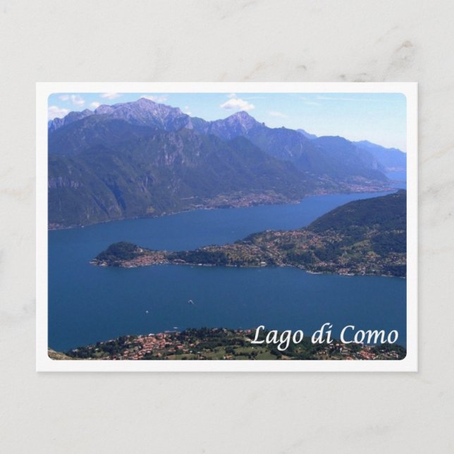 Cartão Postal Itália - Lombardia - Lago Como - (Frente)