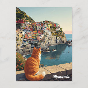 Cartão Postal Itália Manarola Cinqua Terra