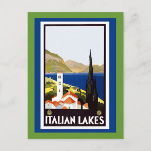 Cartão Postal Itália Milão Assisi Napoli Verona San Remo