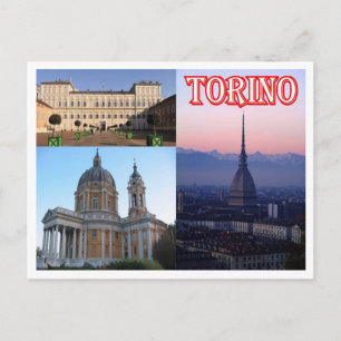 Cartão Postal Itália - Piemonte - Torino - Mosaico -