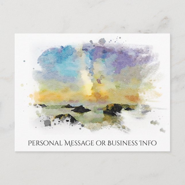 Cartão Postal *~* Itália Praia Spiaggia delle cannelle AP12 (Frente)