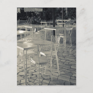 Cartão Postal Itália, Província de Bréscia, Sirmione. Café à bei
