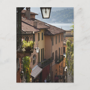Cartão Postal Itália, Província de Como, Bellagio. Salita