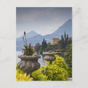 Cartão Postal Itália, Província de Lecco, Varenna. Villa Monaste