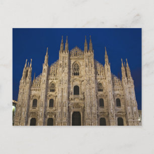 Cartão Postal Itália, Província de Milão, Milão. Catedral de Mil
