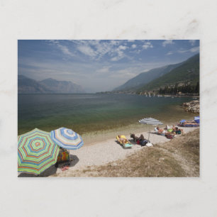 Cartão Postal Itália, Província de Verona, Brenzone. Lago de Gar