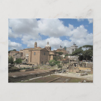 Cartão Postal Itália, Roma - foto do Fórum Romano