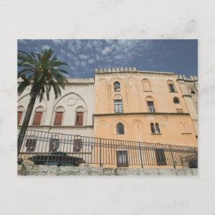 Cartão Postal Itália, Sicília, Palermo, Palazzo dei Normanni