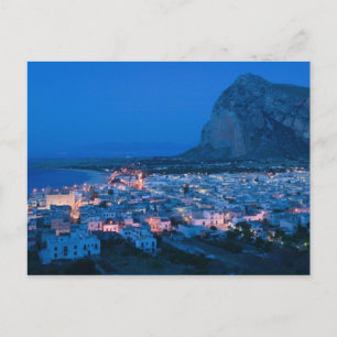 Cartão Postal Itália, Sicília, SAN VITO LO CAPO, cidade de resor