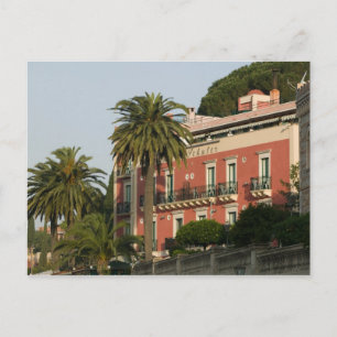 Cartão Postal ITÁLIA, Sicília, TAORMINA: Hotel Schuler