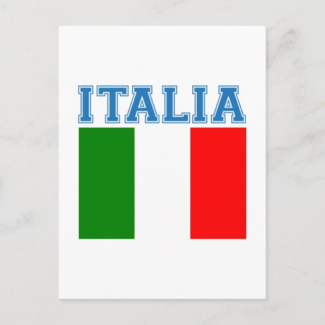 Cartão Postal Italia Soccer (Frente)