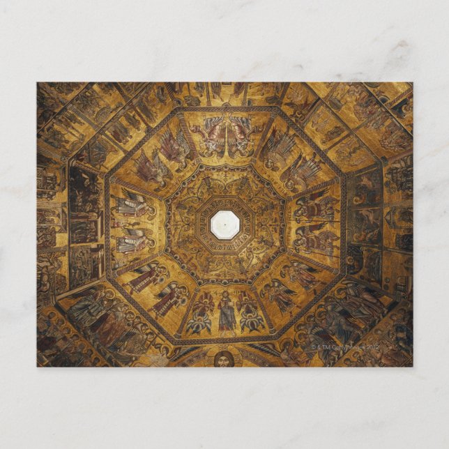 Cartão Postal Itália,Toscana,Florença,Visão do ângulo morto da (Frente)