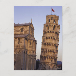 Cartão Postal Itália, Toscana, Pisa Torre Inclinada de Pisa e
