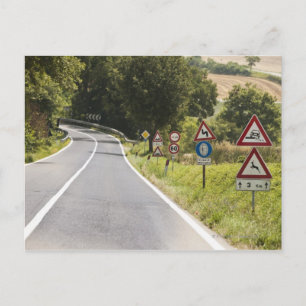 Cartão Postal Itália. Toscana. Val D'Orcia (Vale de Orcia) 2