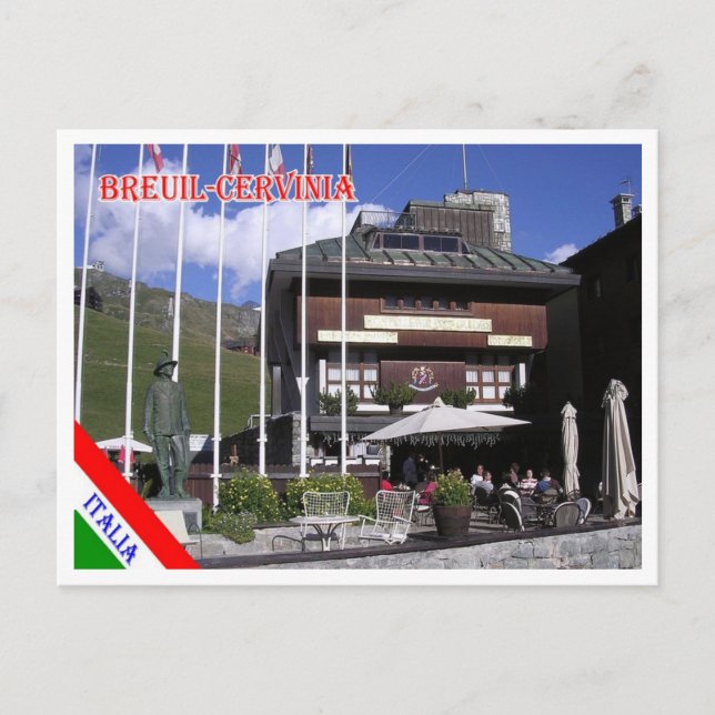 Cartão Postal Itália - Vale Aosta - Breuil-Cervinia - (Frente)