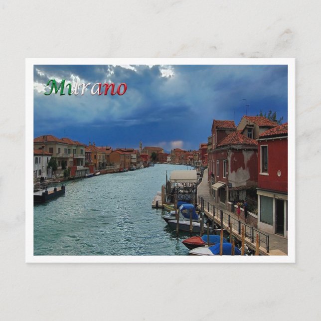 Cartão Postal Itália - Veneza - Murano - (Frente)