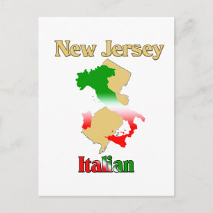 Cartão Postal Italiano de Nova Jersey