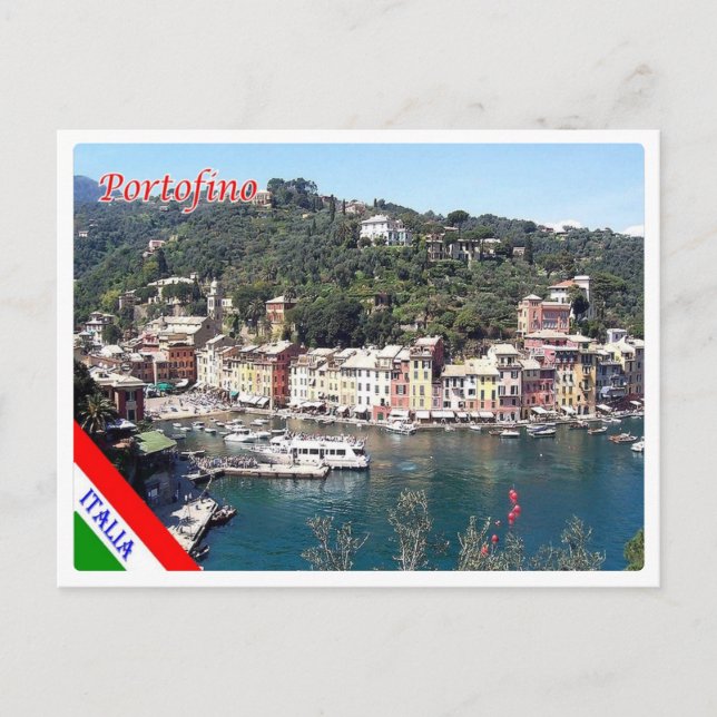 Cartão Postal Italy - Liguria - Portofino - (Frente)