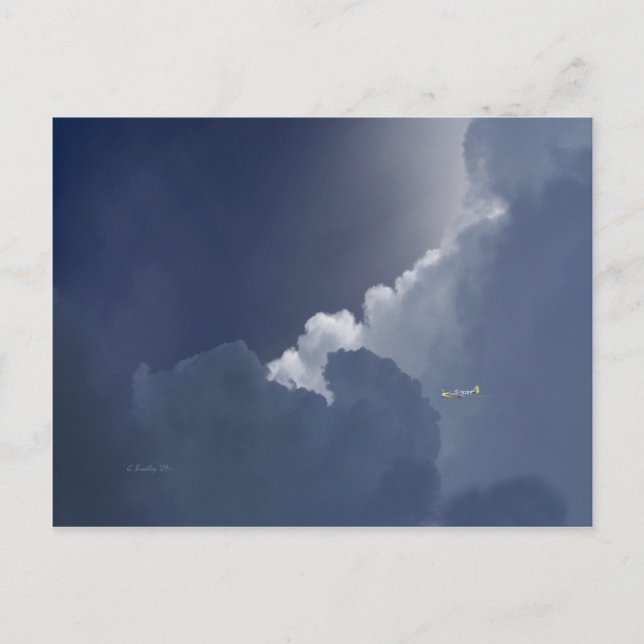 Cartão Postal Itens de avião (Frente)