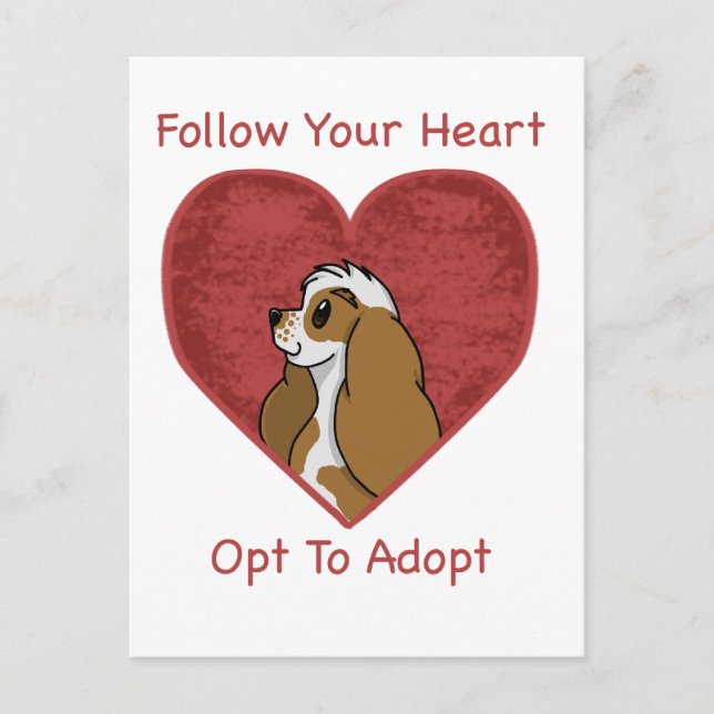 Cartão Postal Itens de Emergência do Cocker Spaniel (Frente)