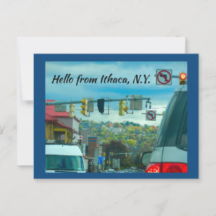 CARTÃO POSTAL ITHACA NEW YORK